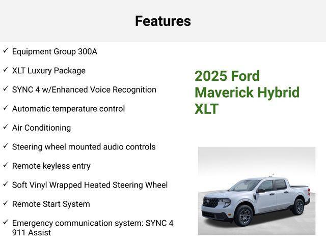 new 2025 Ford Maverick car, priced at $31,757