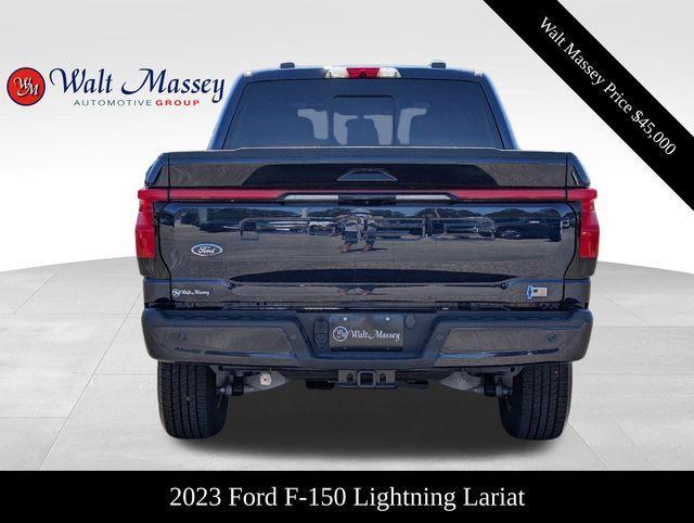 used 2023 Ford F-150 Lightning car, priced at $45,000