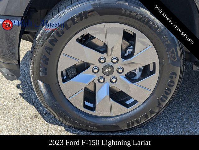 used 2023 Ford F-150 Lightning car, priced at $45,000