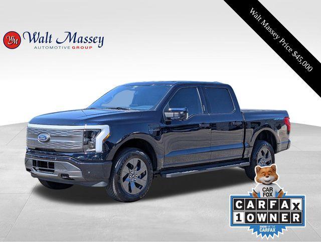 used 2023 Ford F-150 Lightning car, priced at $45,000