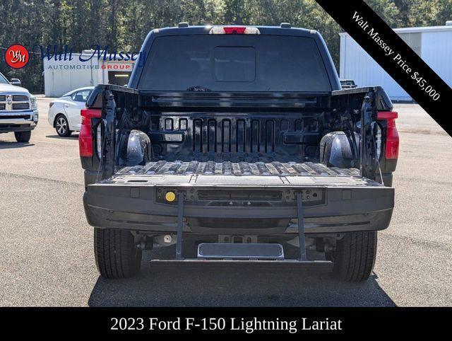 used 2023 Ford F-150 Lightning car, priced at $45,000