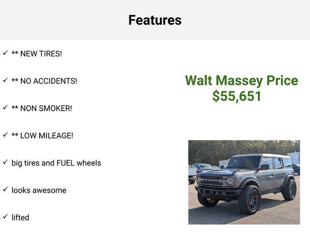 used 2024 Ford Bronco car, priced at $55,651