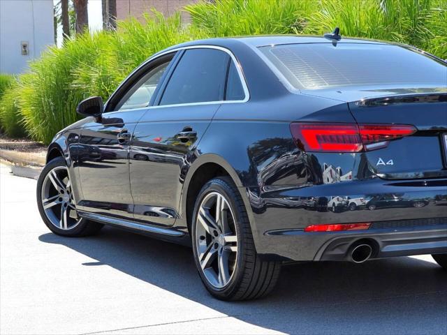 used 2018 Audi A4 car, priced at $19,995