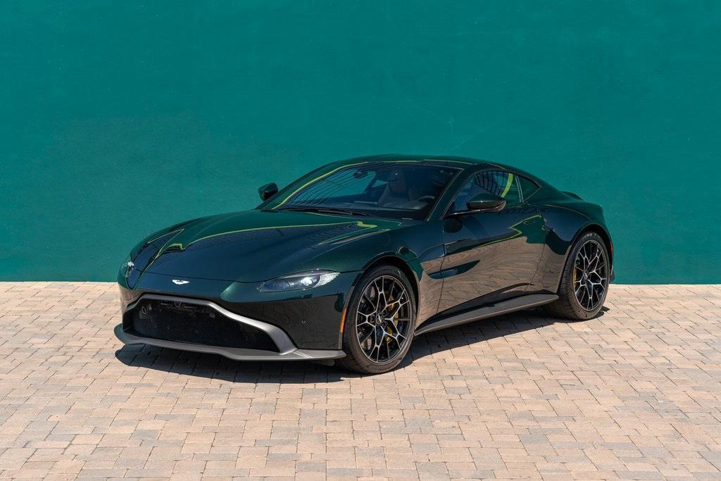 used 2021 Aston Martin Vantage car, priced at $123,114