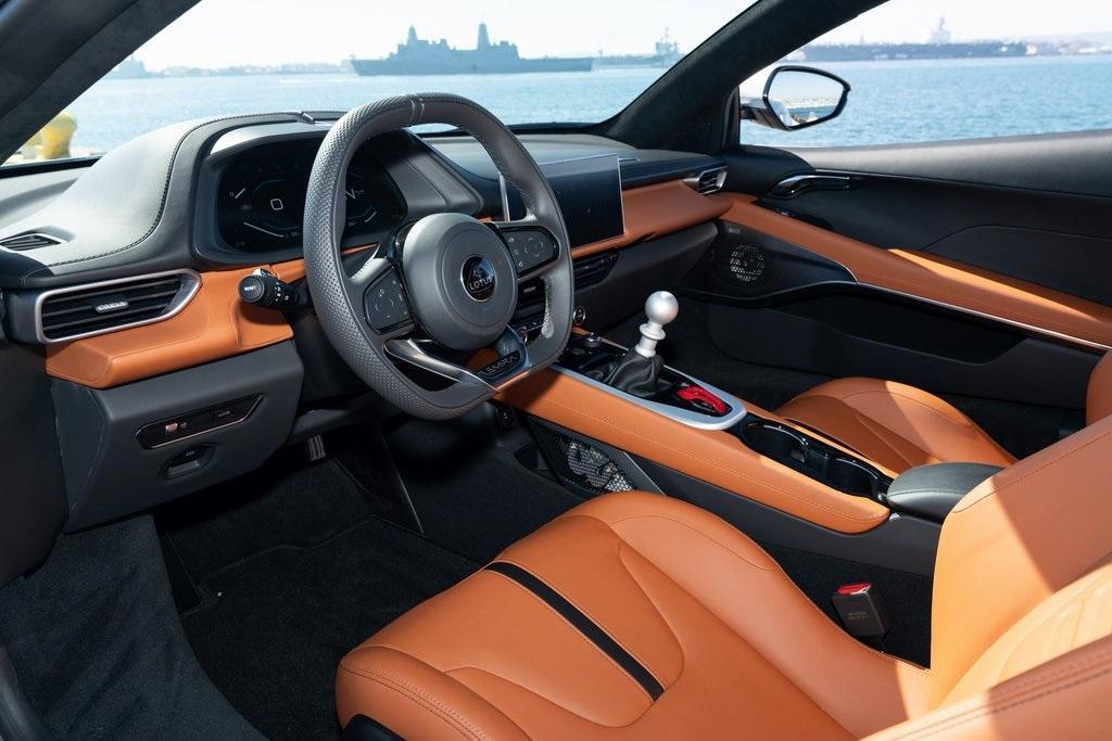 new 2025 Lotus Emira car, priced at $116,850