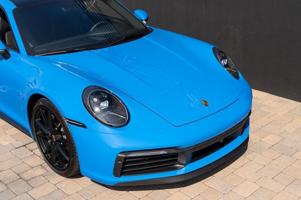 used 2024 Porsche 911 car, priced at $143,865
