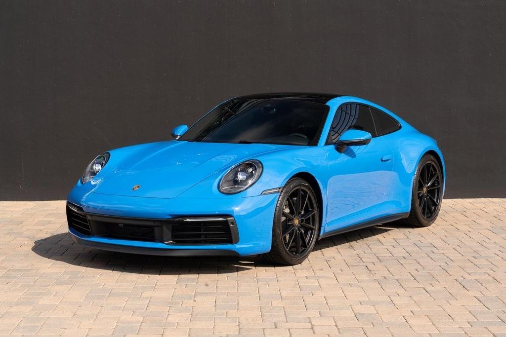 used 2024 Porsche 911 car, priced at $143,865