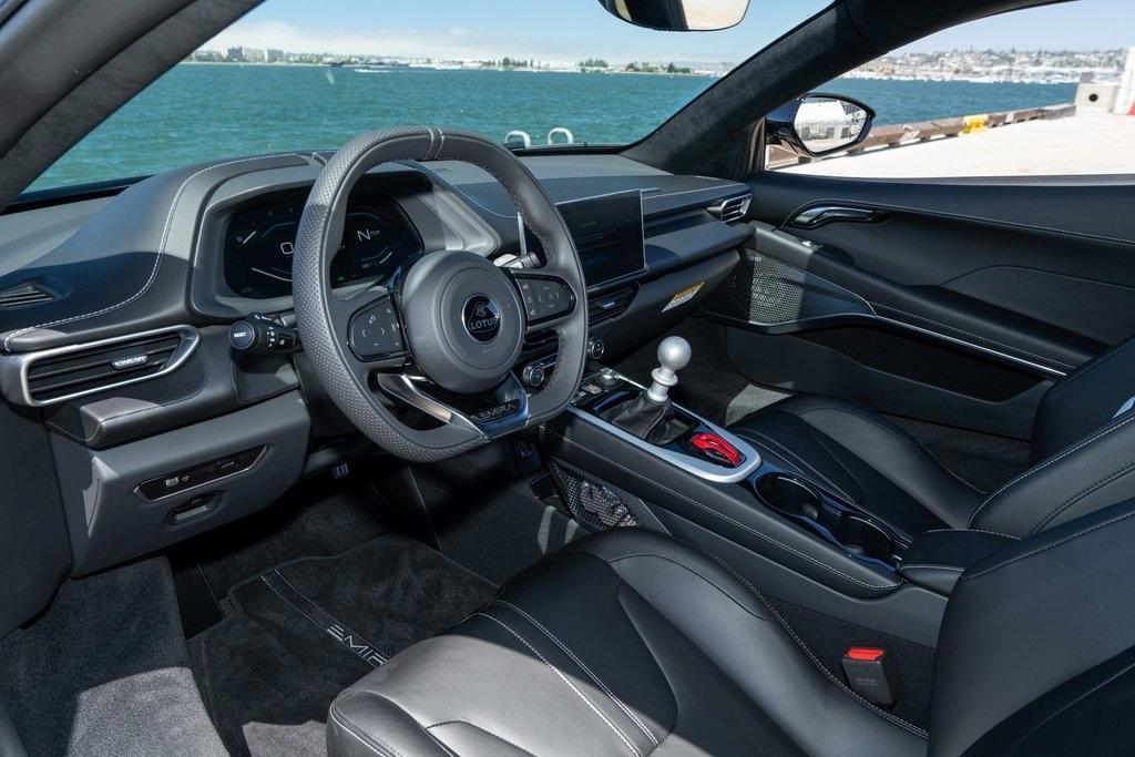 new 2025 Lotus Emira car, priced at $117,150
