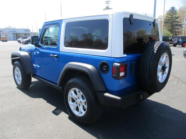 used 2021 Jeep Wrangler car, priced at $29,857