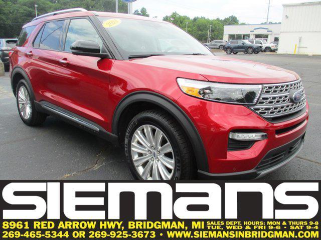 used 2021 Ford Explorer car, priced at $33,918