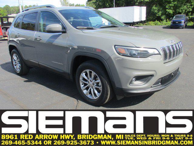 used 2021 Jeep Cherokee car, priced at $25,995