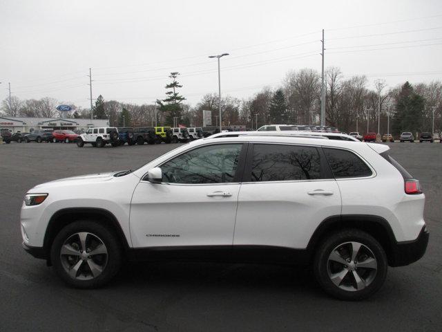 used 2021 Jeep Cherokee car, priced at $27,603