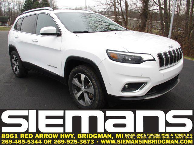 used 2021 Jeep Cherokee car, priced at $27,603