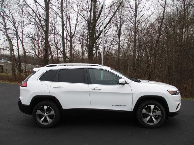 used 2021 Jeep Cherokee car, priced at $27,603