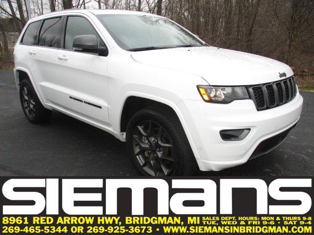 used 2021 Jeep Grand Cherokee car, priced at $34,650