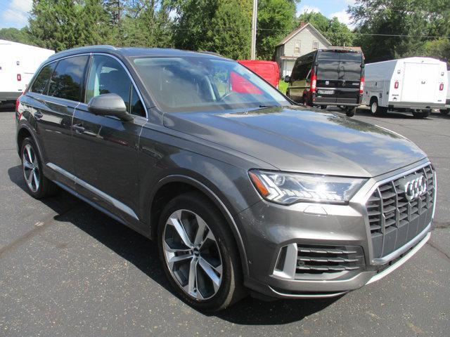 used 2021 Audi Q7 car, priced at $30,500
