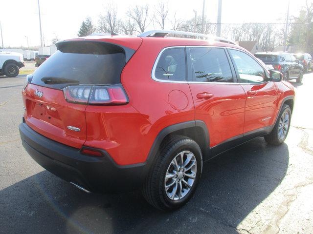 used 2021 Jeep Cherokee car, priced at $25,496