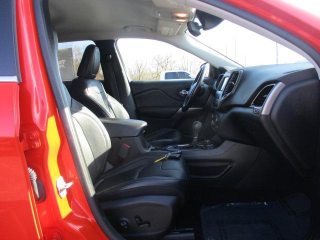 used 2021 Jeep Cherokee car, priced at $25,496
