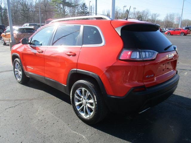 used 2021 Jeep Cherokee car, priced at $25,496