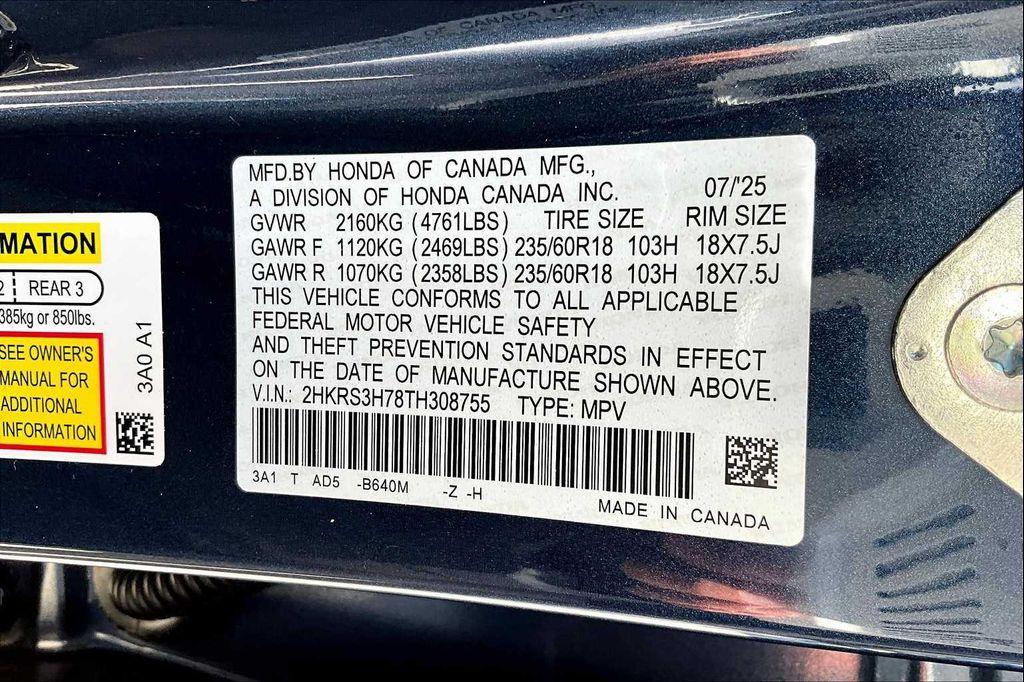 new 2026 Honda CR-V car, priced at $36,795