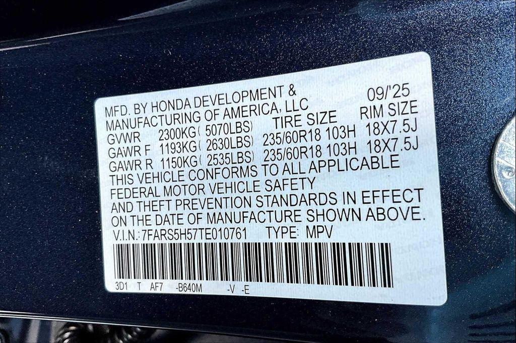 new 2026 Honda CR-V Hybrid car, priced at $37,080