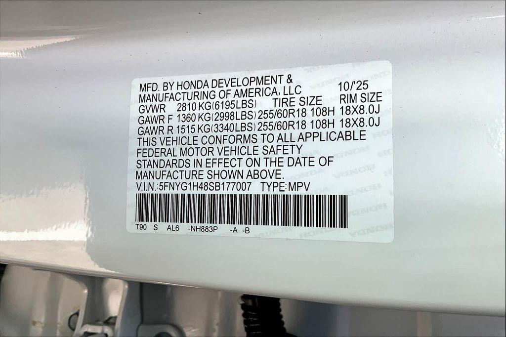 new 2025 Honda Pilot car, priced at $48,280