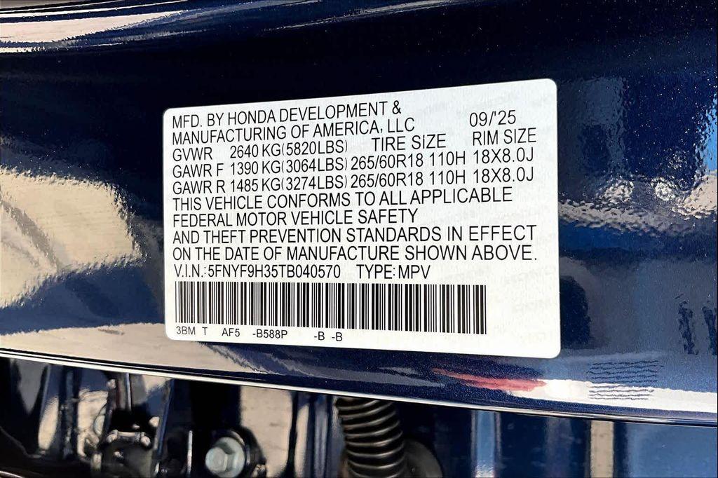 new 2026 Honda Passport car, priced at $47,455