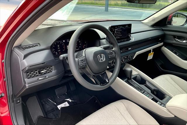 new 2024 Honda Accord car, priced at $31,460