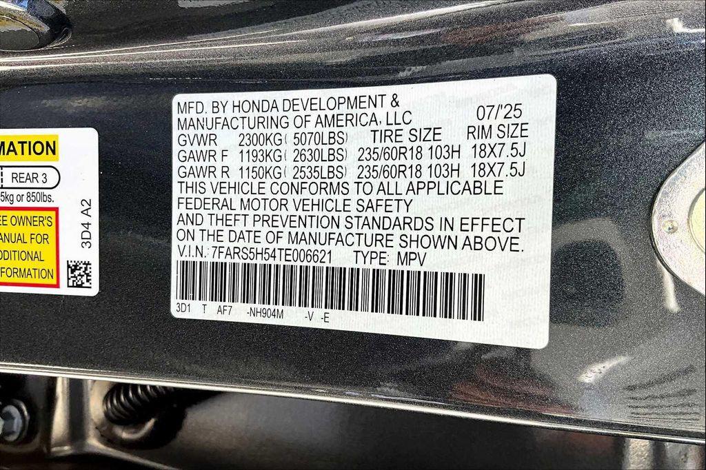 new 2026 Honda CR-V Hybrid car, priced at $37,025