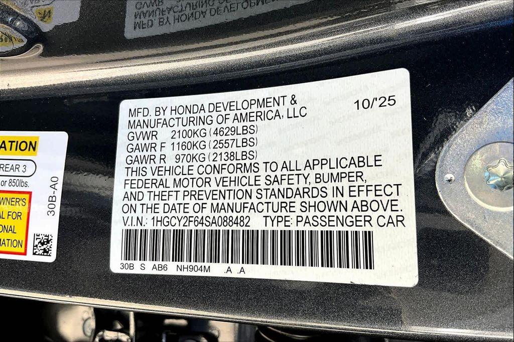 new 2025 Honda Accord Hybrid car, priced at $36,135