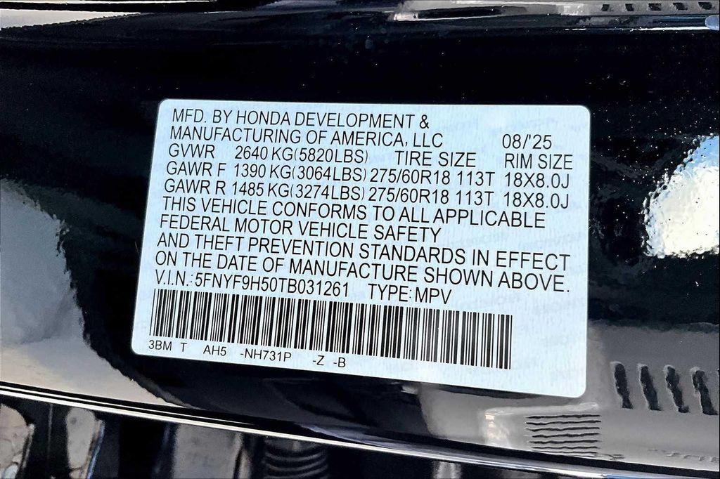 new 2026 Honda Passport car, priced at $48,332