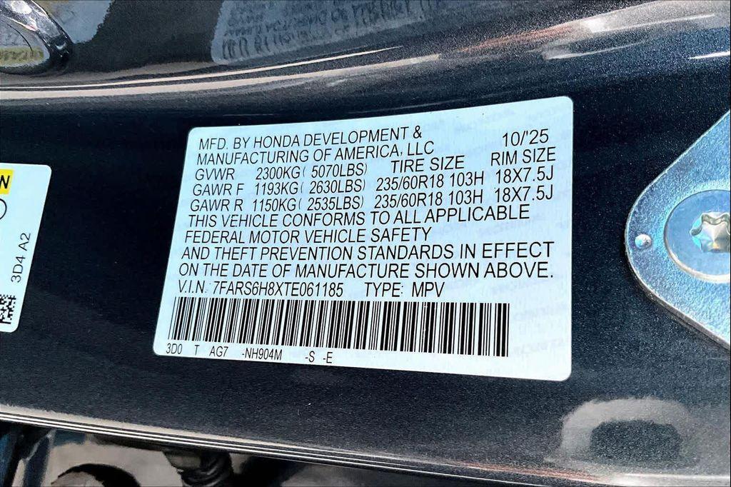 new 2026 Honda CR-V Hybrid car, priced at $41,675