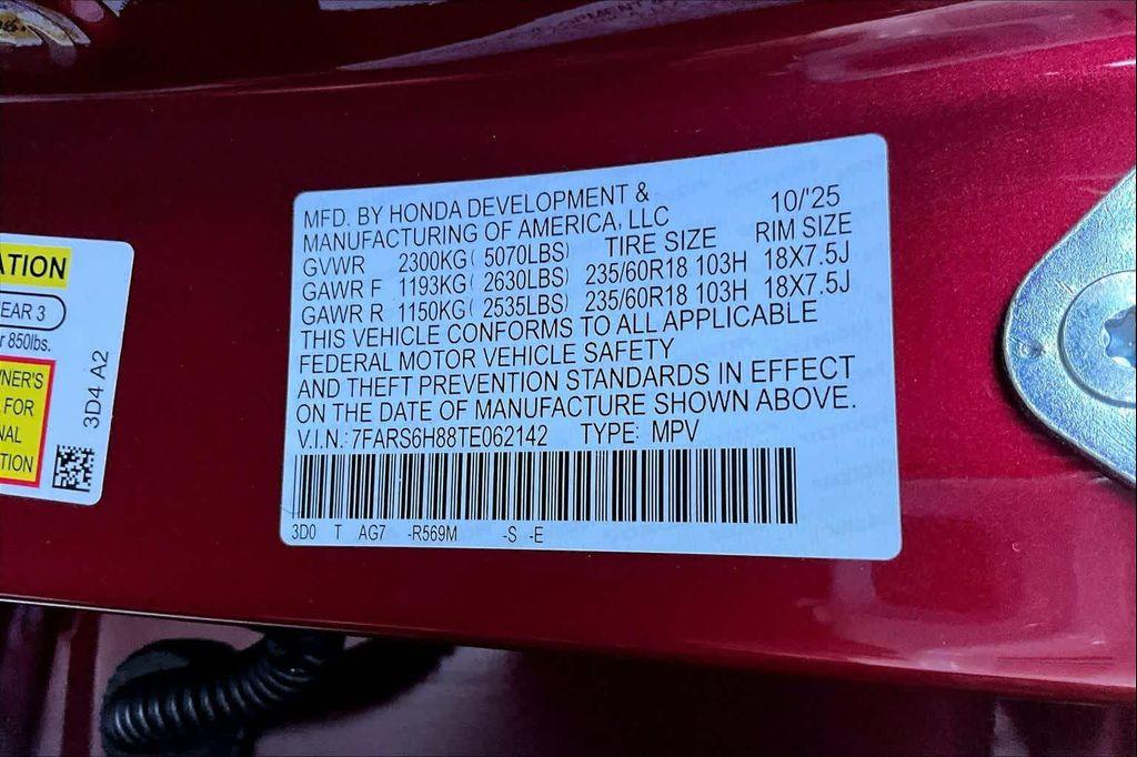 new 2026 Honda CR-V Hybrid car, priced at $40,699