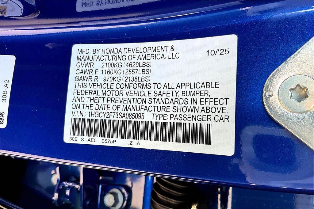 new 2025 Honda Accord Hybrid car, priced at $35,995