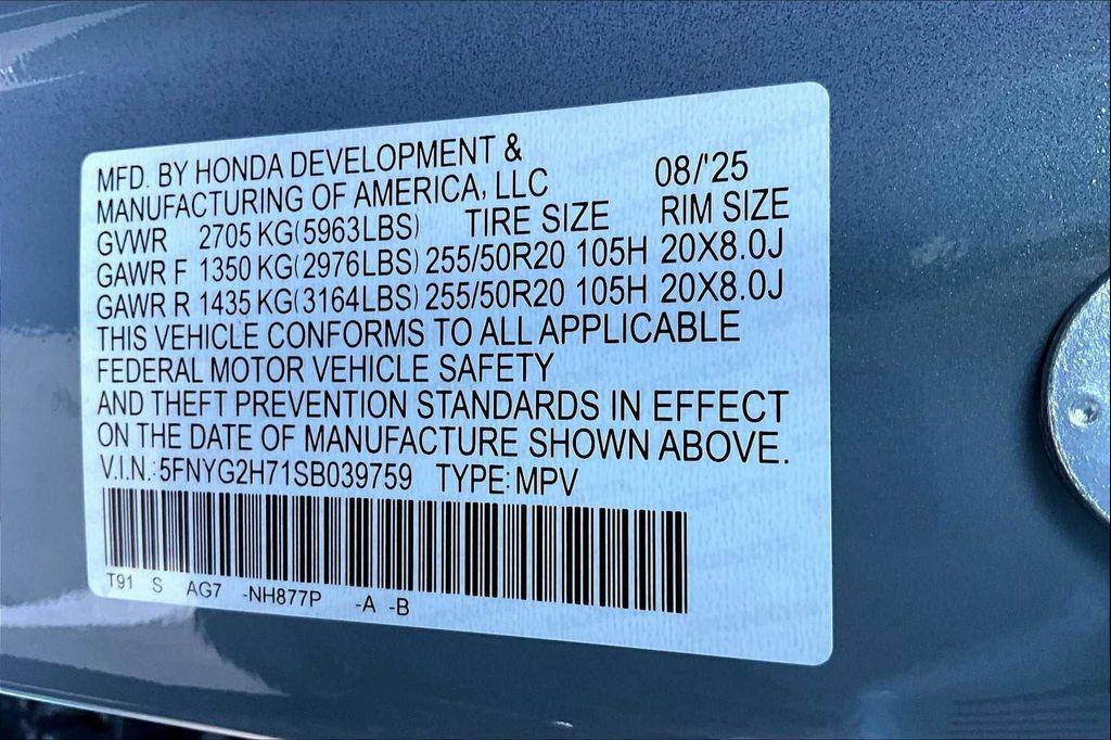 new 2025 Honda Pilot car, priced at $51,350