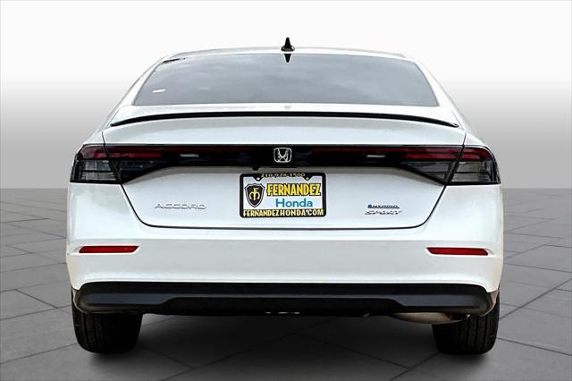 new 2025 Honda Accord Hybrid car, priced at $35,260