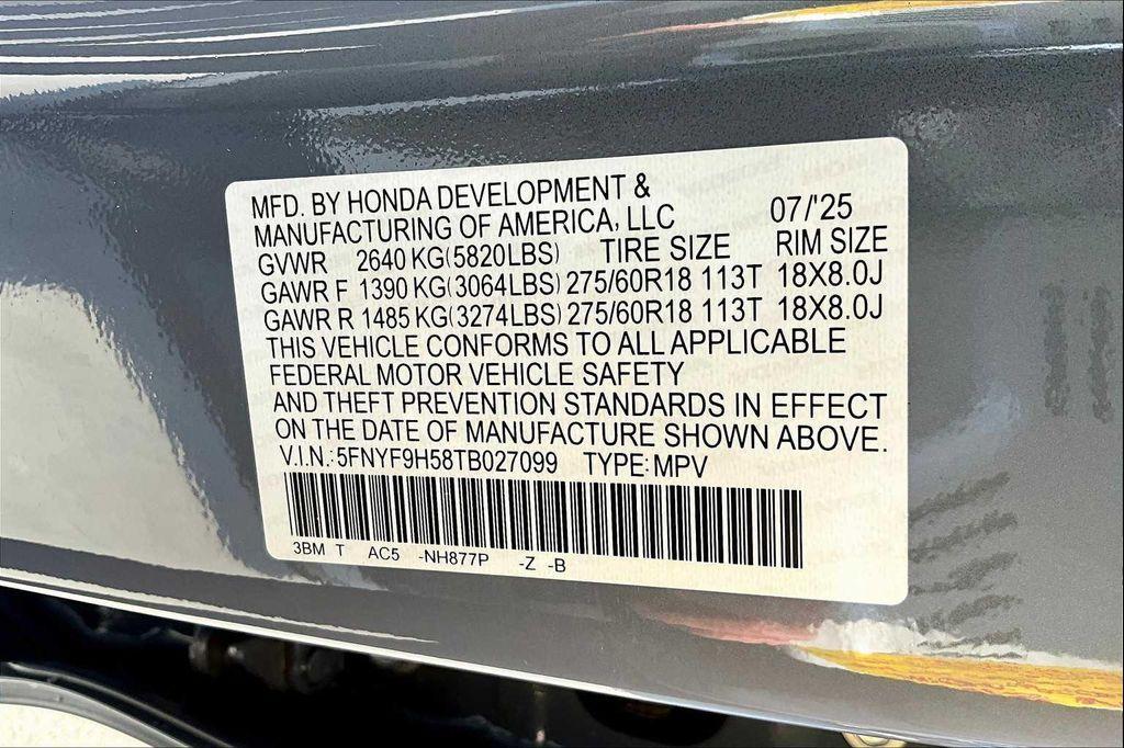 new 2026 Honda Passport car, priced at $50,660