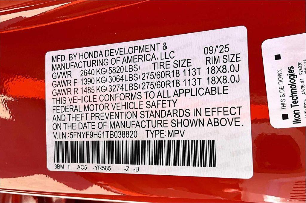 new 2026 Honda Passport car, priced at $52,200