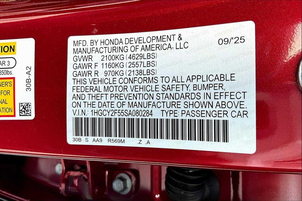 new 2025 Honda Accord Hybrid car, priced at $35,305