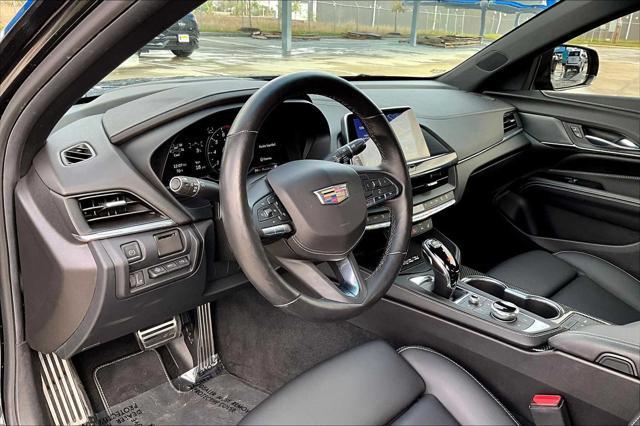 used 2023 Cadillac CT4-V car, priced at $58,025