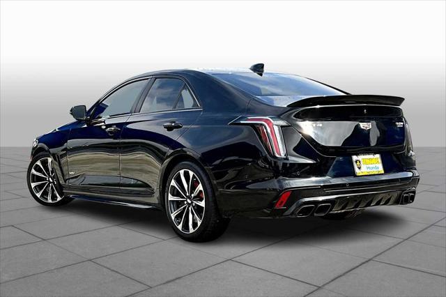 used 2023 Cadillac CT4-V car, priced at $58,025