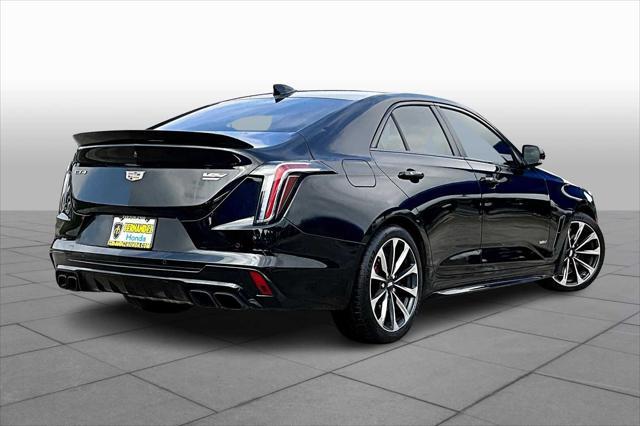 used 2023 Cadillac CT4-V car, priced at $58,025