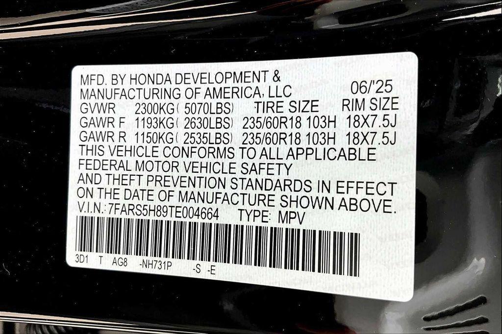 new 2026 Honda CR-V Hybrid car, priced at $39,877
