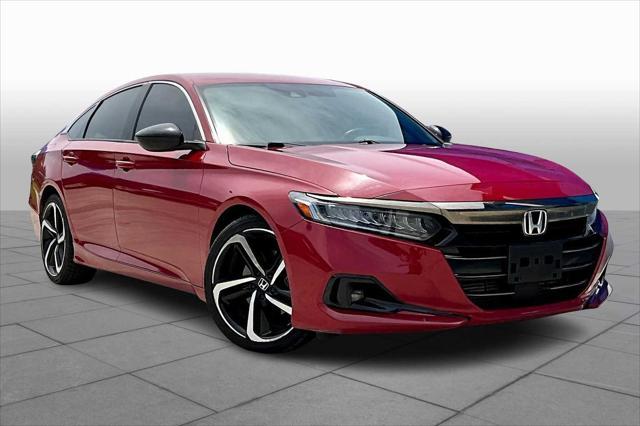 used 2021 Honda Accord car, priced at $24,190