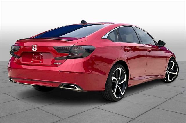 used 2021 Honda Accord car, priced at $24,190