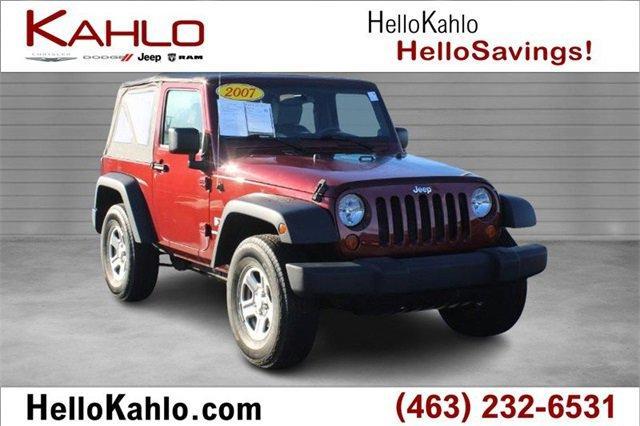 used 2007 Jeep Wrangler car, priced at $12,543