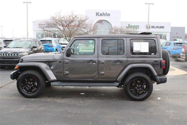 used 2021 Jeep Wrangler Unlimited car, priced at $32,708