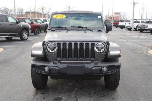 used 2021 Jeep Wrangler Unlimited car, priced at $32,708