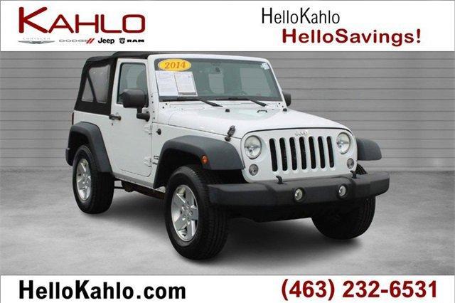 used 2014 Jeep Wrangler car, priced at $16,752