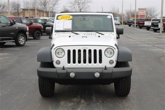 used 2014 Jeep Wrangler car, priced at $16,302